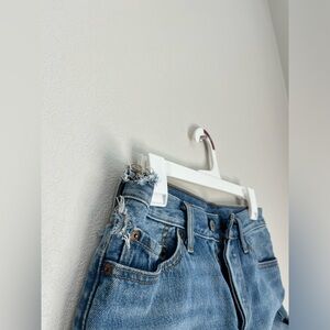 Levis Denim Cut Off Rolled Shorts